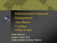 Multinational Financial Management Alan Shapiro 7th Edition J.Wiley PowerPoint PPT Presentation