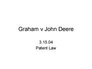 Graham v John Deere