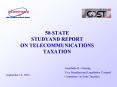 50-STATE STUDYAND REPORT ON TELECOMMUNICATIONS TAXATION PowerPoint PPT Presentation