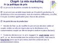 Chap4- Le mix marketing PowerPoint PPT Presentation