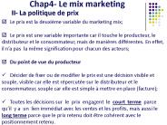 Chap4- Le mix marketing