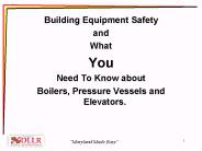 Building Equipment Safety