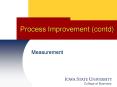 Process Improvement (contd) PowerPoint PPT Presentation