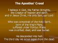 The Apostles' Creed PowerPoint PPT Presentation