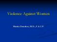 Violence Against Women PowerPoint PPT Presentation