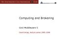 Computing and Brokering PowerPoint PPT Presentation