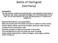 Battle of Stalingrad (Germany) PowerPoint PPT Presentation