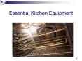 Essential Kitchen Equipment PowerPoint PPT Presentation