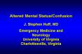 Altered Mental Status/Confusion PowerPoint PPT Presentation