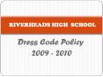 Dress Code Policy PowerPoint PPT Presentation