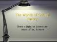 The Worlds of Critical Theory: PowerPoint PPT Presentation