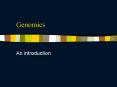 Genomics PowerPoint PPT Presentation