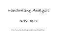 Handwriting Analysis PowerPoint PPT Presentation