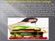Easy Weight reduction With Garcinia Cambogia