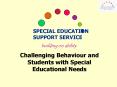 Challenging Behaviour and Students with Special Educational Needs PowerPoint PPT Presentation
