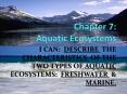 Chapter 7: Aquatic Ecosystems PowerPoint PPT Presentation