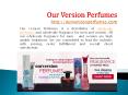 OUR VERSION PERFUMES PowerPoint PPT Presentation