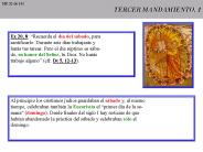 TERCER MANDAMIENTO, 1