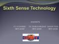 Sixth Sense Technology PowerPoint PPT Presentation