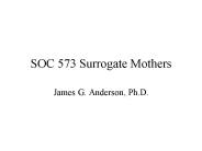 SOC 573 Surrogate Mothers