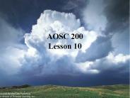 AOSC 200 Lesson 10