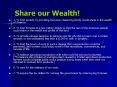 Share our Wealth! PowerPoint PPT Presentation