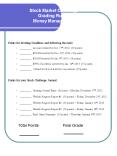 Stock Market Challenge Grading Rubric Money Management PowerPoint PPT Presentation