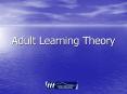 Adult Learning Theory PowerPoint PPT Presentation