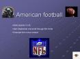 American football PowerPoint PPT Presentation