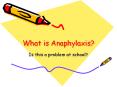 What is Anaphylaxis? PowerPoint PPT Presentation