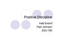 Positive Discipline PowerPoint PPT Presentation
