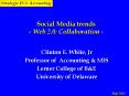 Social Media trends - Web 2.0: Collaboration - PowerPoint PPT Presentation