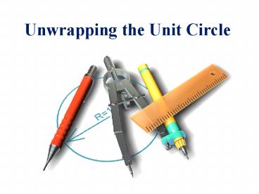 Unwrapping the Unit Circle
