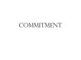 Commitment PowerPoint PPT Presentation