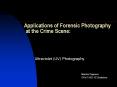 Ultraviolet (UV) Photography PowerPoint PPT Presentation