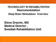 TECHNOLOGY IN REHABILITATION