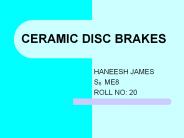 CERAMIC DISC BRAKES