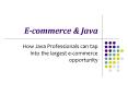 E-commerce PowerPoint PPT Presentation