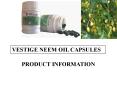 VESTIGE NEEM OIL CAPSULES PowerPoint PPT Presentation