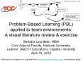 Problem-Based Learning (PBL) applied to team environments: A visual literature review PowerPoint PPT Presentation