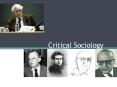 Critical Sociology PowerPoint PPT Presentation