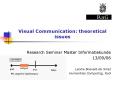 Visual Communication: theoretical issues PowerPoint PPT Presentation