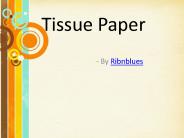 Tissue paper: best for children crafts