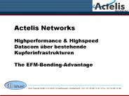 Actelis Networks Highperformance