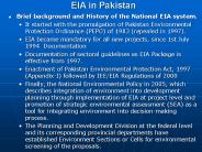 EIA in Pakistan