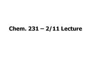 Chem. 231 