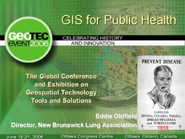 GIS for Public Health