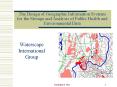 The Design of Geographic Information Systems for the Storage and Analysis of Public Health and Environmental Data PowerPoint PPT Presentation