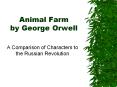 Animal Farm by George Orwell PowerPoint PPT Presentation