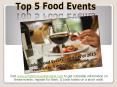 Top 10 Food Industry Events of 2013 from all Around the World! PowerPoint PPT Presentation